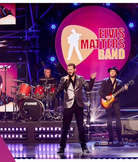 Bouke & The ElvisMatters band gaan de Koning toezingen!