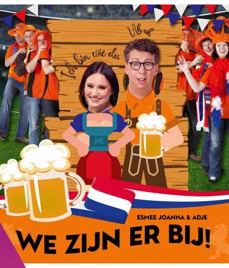 Adje komt met feesthit 'We zijn er bij!'