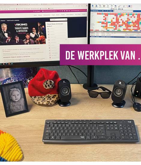 De werkplek van Han!