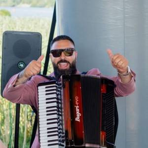 Accordeonist Florian boeken