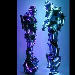 Galaxy Led Robots