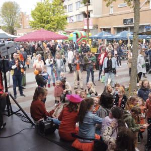 Johnny Glitter Kids Sneeuw en Schuim party