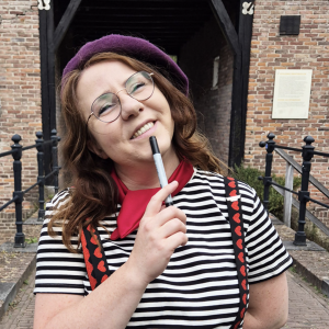 Madame Caricature Leonie Karikaturist