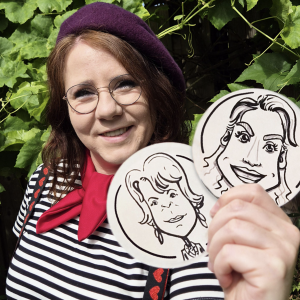 Madame Caricature Leonie Karikaturist