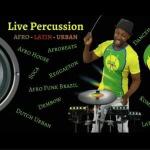 Percussionist entertainer