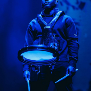 Percussionist Faynel Rigters