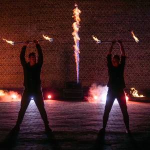 Pyro show - Hellfire's Ignition