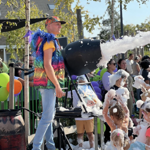 Rogier de schuimparty