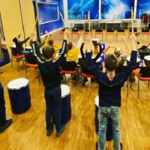 Slagwerk Bucket Druk Workshop