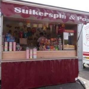 Suikerspin Popcorn