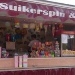 Suikerspin Popcorn