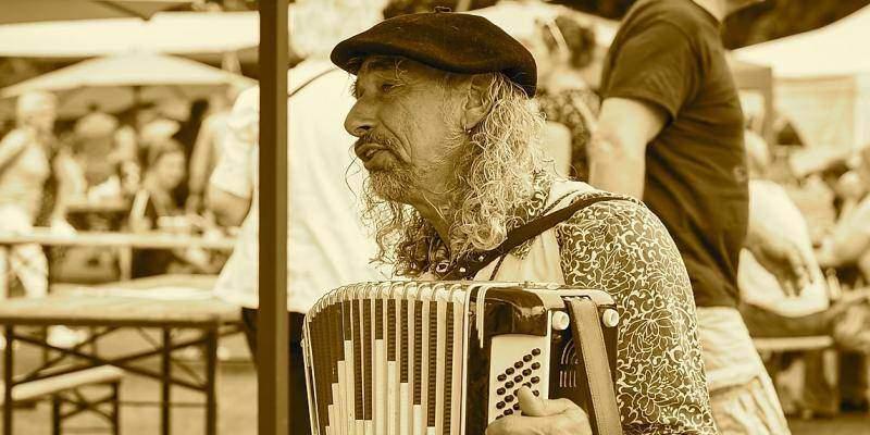 Accordeonist Fabela