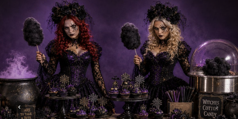 Halloween Suikerspinnen