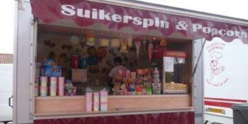 Suikerspin Popcorn