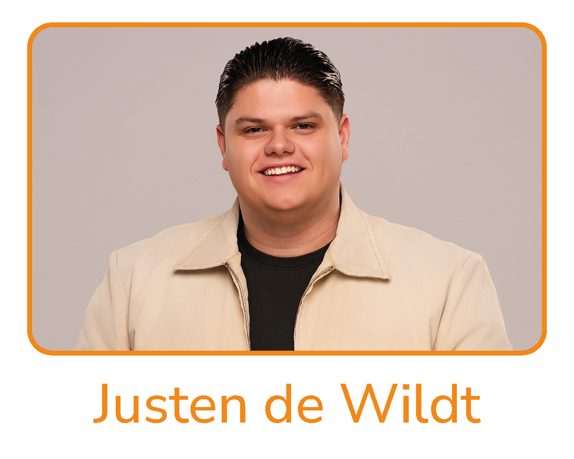 WK artiest Justen de Wildt